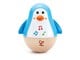 Zabawki drewniane - Hape Muzykalny Pingwin wańka-wstańka, Happe - 5933