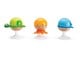 Zabawki dla niemowlat - Hape Sea animals Rattle set - 5935