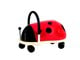Rowerki i chodziki - Wheelybug jeździk Wheely Ladybug Small - 8-200