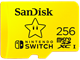Karta pamieci - SANDISK Nintendo Switch microSD - 100MB/s - 256GB - Mario edition - SDSQXAO-256G-GNCZN