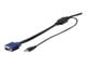 Kabel KVM - StarTech.com 15ft / 4.6m USB KVM Cable for Rackmount Consoles - VGA and USB - video / USB cable - 4.6 m - RKCONSUV15