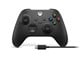 Akcesoria dla graczy - Microsoft Xbox - Carbon Black + USB-C Cable - Wireless Controller - Microsoft Xbox One - 1V8-00002