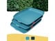 Akcesoria do biura - Leitz Cosy Letter Tray Set of 3 Calm Blue - 53582061
