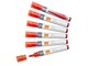 Konferencja i prezentacja - Nobo  Liquid Ink Whiteboard Pens Bullet Tip 10 Pack Red - 1915379