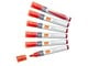 Konferencja i prezentacja - Nobo  Liquid Ink Whiteboard Pens Chisel Tip 10 Pack Red - 1915384