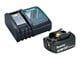 Akumulator i ladowarka - Makita Energy Kit 191A24-4 BL1830B + DC18RC - 191A24-4