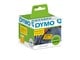 Papier, papier fotograficzny i etykiety - DYMO LW Yellow Large Shipping Labels/Name Badges 54mm x 101mm Roll of 220 Easy-Peel Labels Self-Adhesive - 2133400