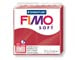 Materiały hobbystyczne - Staedtler Mod. clay Fimo miękka świąteczna czerwień - 8020-2 P