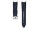 Telefon - Inne akcesoria - Samsung Watch Strap Hybrid Leather Band 20mm M/L - Navy - ET-SHR89LNEGEU