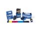 Tusz, toner i material eksploatacyjny - Zebra ZC100/ZC300 RIBBON COLOR-YMCKO - 800300-250EM