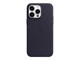 Telefon - Pokrowiec i etui - Apple iPhone 14 Pro Max Leather Case with MagSafe - Ink - MPPP3ZM/A