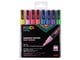 Materialy hobbystyczne - POSCA marker sæt PC-3M 8 ass. colors Glitter - 401627