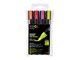 Materialy hobbystyczne - POSCA marker sæt PC-5M 4 ass. colors neon - 401623
