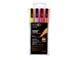 Materialy hobbystyczne - POSCA marker sæt PC-3M 4 ass. Glitter colors warm - 401639