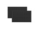 Stacja zasilania - EcoFlow 2 × 100 W Rigid Solar Panel Combo + 2 pairs of Mounting Feet - ZMS331