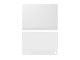 Tablet - pokrowce i etui - Samsung Galaxy Tab S10 FE / Tab S9 FE / Tab S9 - Smart Book Cover - White - EF-BX710PWEGWW