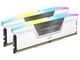 RAM - Corsair Vengeance RGB DDR5-6400 - 32GB - CL32 - Dual Channel (2 pcs) - Intel XMP - Biały z RGB - CMH32GX5M2B6400C32W