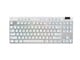Klawiatura - Logitech G PRO X TKL - Logitech GX Brown (Tactile) - Tactile - Klawiatura gamingowa - bez bloku numerycznego - Angielski (UK) - Biały - 920-012148