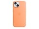 Telefon - Pokrowiec i etui - Apple iPhone 15 Silicone Case with MagSafe - Orange Sorbet - MT0W3ZM/A