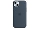 Telefon - Pokrowiec i etui - Apple iPhone 15 Plus Silicone Case with MagSafe - Storm Blue - MT123ZM/A