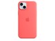Telefon - Pokrowiec i etui - Apple iPhone 15 Plus Silicone Case with MagSafe - Guava - MT163ZM/A