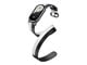 Smartwatch - akcesoria - Xiaomi Smart Band 9/8 Double Wrap Strap - Black/White - BHR7311GL