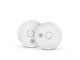 Bezpieczeństwo - Housegard Luma Smart wireless series-connected smoke alarm incl. 10-year battery 2-pack, white - 601178