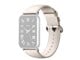 Smartwatch - akcesoria - Xiaomi Smart Band 9 Pro/8 Pro Leather Quick Release Strap - Cream White - BHR8015GL
