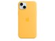 Telefon - Pokrowiec i etui - Apple iPhone 15 Plus Silicone Case with MagSafe - Sunshine - MWNF3ZM/A
