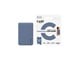 Telefon - Inne akcesoria - CARE by PanzerGlass Fashionable Card Holder Blue iPhone - PANZER1447