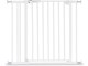 Akcesoria dla niemowlat - Hauck Clear Step Autoclose 2 security gate 75 - 80 cm white + 9 cm extension piece - 59749