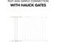 Akcesoria dla niemowląt - Hauck Safety Gate Extension 9 cm white - 59795