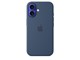Telefon - Pokrowiec i etui - Apple iPhone 16 Silicone Case with MagSafe - Denim - MYY23ZM/A