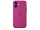 Telefon - Pokrowiec i etui - Apple iPhone 16 Plus Silicone Case with MagSafe - Fuchsia - MYYE3ZM/A
