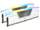 RAM - Corsair Vengeance RGB DDR5-6000 - 32GB - CL30 - Dual Channel (2 pcs) - AMD EXPO & Intel XMP - Biały z RGB - CMH32GX5M2B6000Z30W