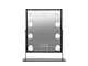 Lusterka kosmetyczne - Gillian Jones Makeup Artist Mirror w. 9 strong LED bulb - Black - 10264-00