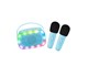 Muzyka - Lalarma Karaoke with lights and two microphone - B - LALAR-KARATWO-WLIGHTS-BLUE