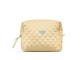 Inne srodki higieny osobistej - Karen Large toiletry bag in yellow checkered quilt - 10073-2
