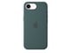 Telefon - Pokrowiec i etui - Apple iPhone 16e Silicone Case - Lake Green - MD3X4ZM/A