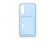 Telefon - Pokrowiec i etui - Samsung Galaxy A56 Card Slot Case - Blue - EF-OA566TLEGWW