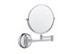 Lusterka kosmetyczne - UNIQ Wall Mirror with 10x Magnification in Silver - 7023