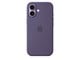Telefon - Pokrowiec i etui - Apple iPhone 17 Silicone Case with MagSafe - Purple Fog - MGF04ZM/A