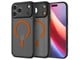 Telefon - Pokrowiec i etui - Spigen Ultra Hybrid MagSafe - frost black orange - iPhone 17 Pro Max - ACS10482