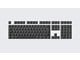 Klawiatura - Wooting PBT ISO Keycaps - Just Black - Klawisze - Niemcy - Czarny - KC3-DE1-PDS-BK1