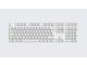 Klawiatura - Wooting PBT ISO Keycaps - Just White - Klawisze - Niemcy - Biały - KC3-DE1-PDS-WH1