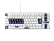 Klawiatura - Pulsar PCMK 3 HE TKL (Bruce Lee 85th edition) - Klawiatura gamingowa - bez bloku numerycznego - Niemcy - Biały - PCMK3HE833