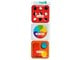 Zabawki dla niemowlat - Fat Brain Play Tab Sensory Set 2 - F4884DT2