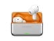 Słuchawki, zestaw słuchawkowy - realme Buds T500 Pro - Orange Mint - 631215000044