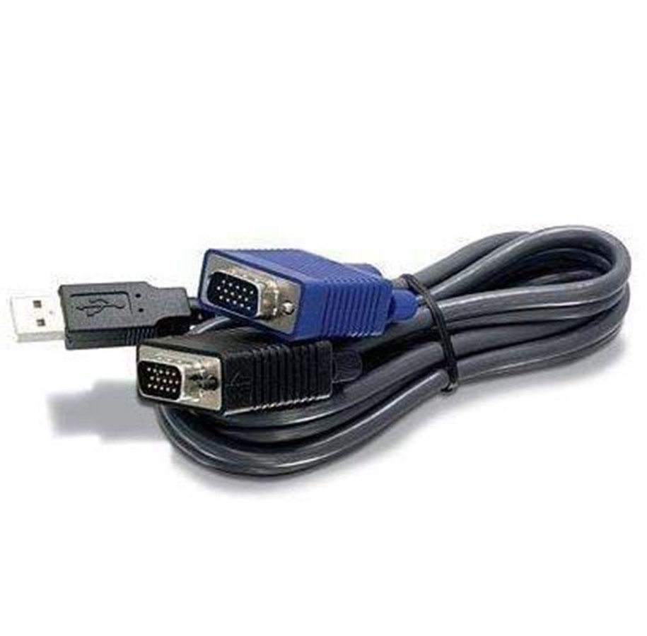 Kabel KVM - TRENDnet USB KVM Cable 3.1M - TK-CU10