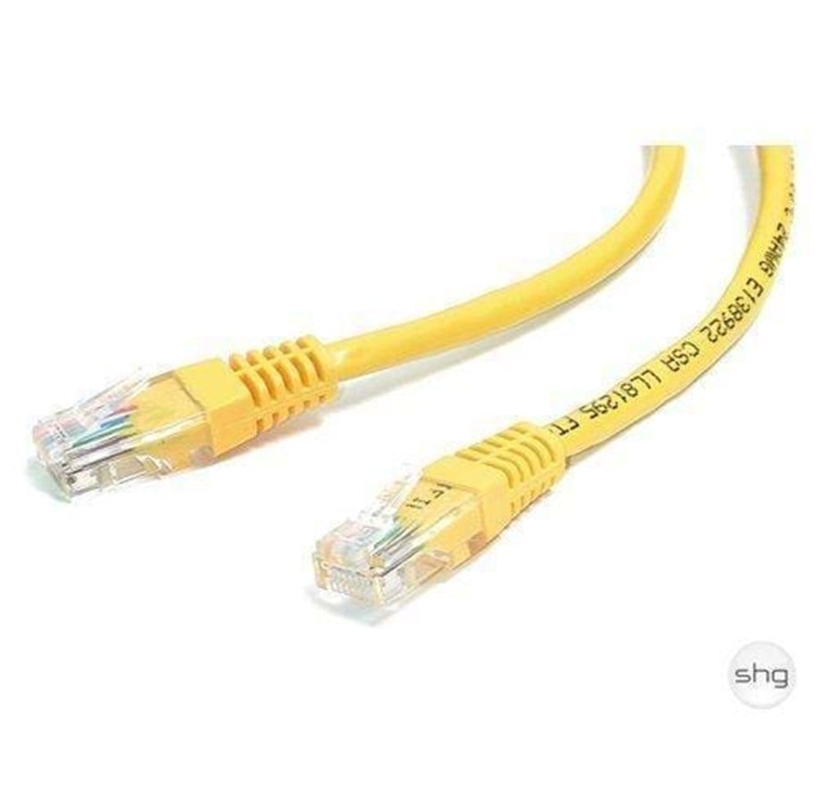 Kabel sieciowy - Roline LAN Cable CAT6 - 0.5 Meter Yell - 21.15.1522-100